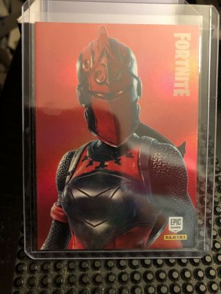 Red Knight - 2019 Panini Fortnite Series 1 Legendary Holo Foil Card 285 Read