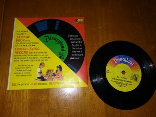 DISNEY THE HAUNTED MANSION BOOK & 33 RPM RECORD DISNEYLAND 6