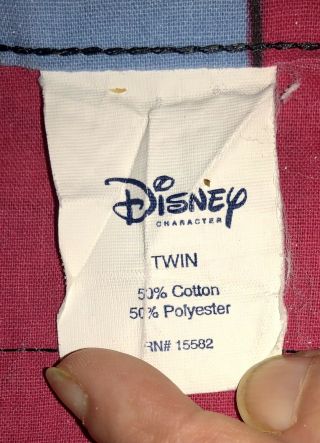 Vintage The Lion King Disney Twin Bedding Bed Sheet Simba Nala Pumba Timon 8