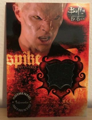 Buffy The Vampire Slayer Big Bads Spike Pw1 Pieceworks Card