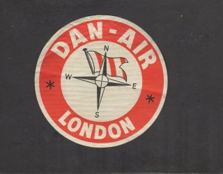 Dan - Air London Luggage Label
