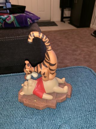 Disney’s Winnie The Pooh And Tigger Porcelain Figurine Pooh And Friends Disney