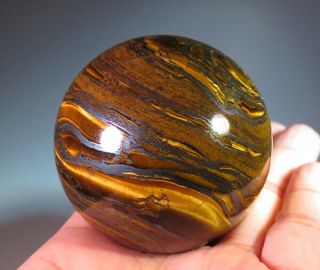 50mm (1.  9 ") Natural Tiger Iron Crystal Sphere Ball From Australia 6453