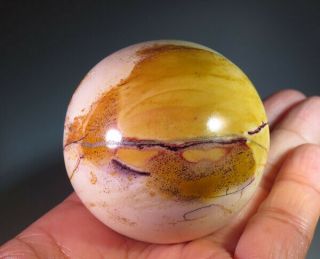 50mm (1.  9 ") Natural Mookite Crystal Sphere Carving Gem Ball From Australia 6461