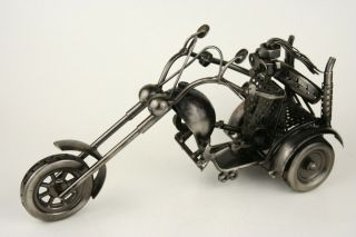 Motorcycle Metal Art 11.  5 "