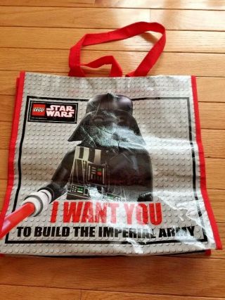 Lego Star Wars Tote Bag W - Darth Vader: I Want You To Build The Imperial Army