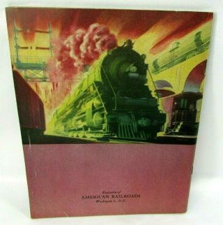 1944 Railroads At Work A Picture Book Of American Railroad In Action Illustrated 2