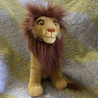1994 Applause Walt Disney The Lion King Large 16 " Adult Simba Plush Toy