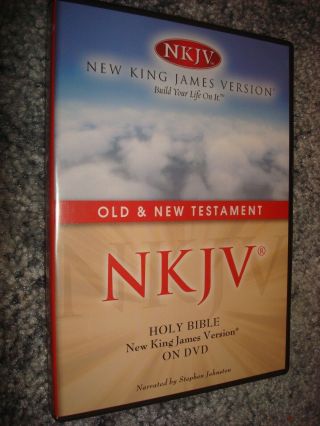 Nkjv Holy Bible King James Version Old Testament Dvd 2 Disc Set