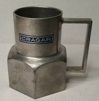 Vintage Cragar Wheels Chug - A - Lug Aluminum Lug Nut Mug