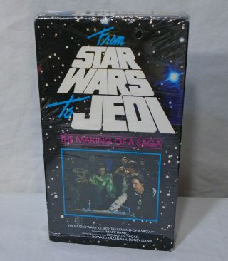 FROM STAR WARS TO JEDI: THE MAKING OF A SAGA VHS CBS FOX Video 5