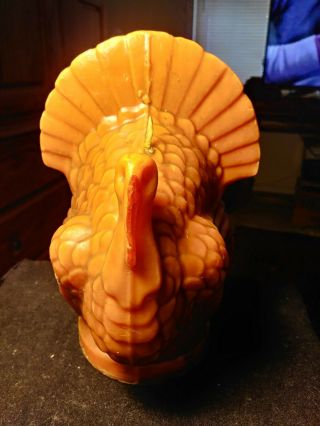 Gurley Vintage Turkey Wax Candle Fall Thanksgiving