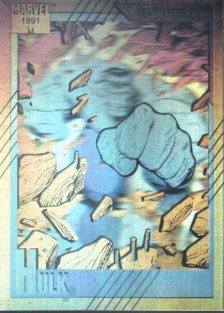 Marvel Universe Series 2 1991 Hologram Card 2 Of 5