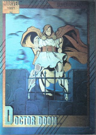Marvel Universe Series 2 1991 Hologram Card 4 Of 5