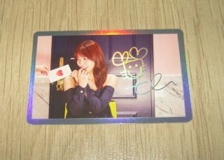 Twice 4th Mini Album Signal Holo Momo Special Photo Card Official
