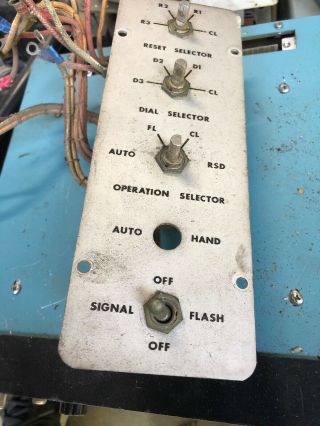 Vintage Eagle Control Panel Traffic Signal Parts Make Offer 17 - 12