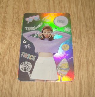 Twice 3rd Mini Album Coaster Lane1 Tt Holo Nayeon Photo Card Official