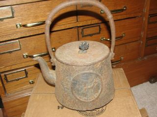 Very Old Chinese Iron Tea Pot Found In Deadwood South Dakota