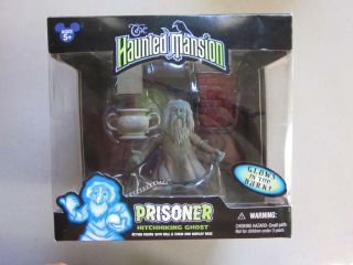 Disney Haunted Mansion Prisoner - Hitchhiking Ghost Action Figure Playset Glows