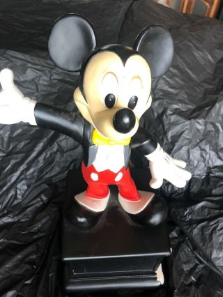 Walt Disney Mickey Mouse Executive Award Conductor Statue Figurine 13 " Tall