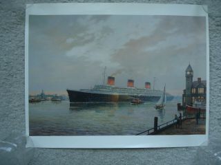 Franch Line - Ss Normandie - Photo Print - William Muller