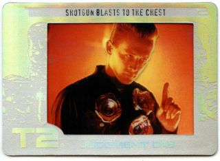 Shotgun Blasts To The Chest R3 Terminator 2 Judgement Day Rare Chase Card (c1011)