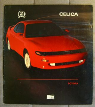 Toyota Celica 1990 Dealer Brochure - French - Canadian Market - 1117