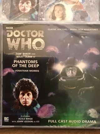 Dr Who Big Finish Audio Cd Fourth Doctor 2.  5 Phantoms Of The Deep