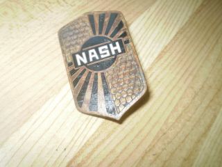 1928 - 29 Nash Motor Company Radiator Badge Rare
