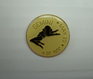Adult Kama Sutra Gemini Zodiac Vintage Pin From The 80 