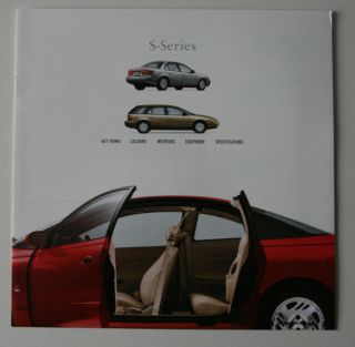 Saturn S - Series 2000 Dealer Brochure - English - Canada - St1002000218