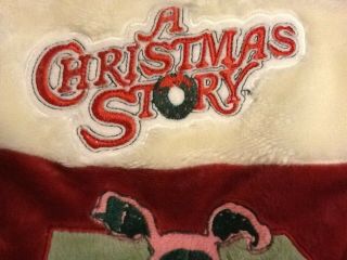 A CHRISTMAS STORY Ralphie ' s PINK NIGHTMARE bunny suit STOCKING 18 