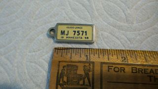 1958 Minnesota Dav Keychain Fob Tag Disabled American Veteran Mj 7571