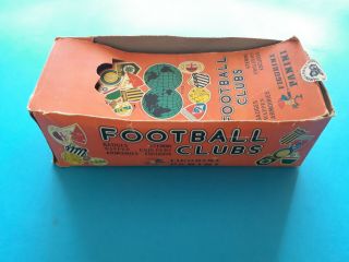 Football Clubs Amblems 1975 (panini) - Empty Box