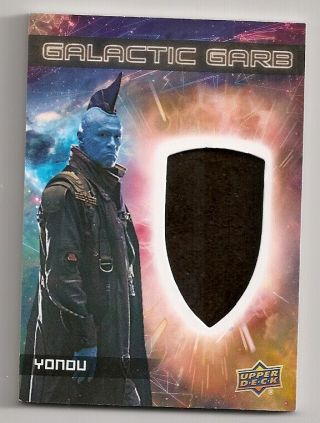 2017 Guardians Of The Galaxy Vol 2 Galactic Card Sm - 12 Yondu Memorabilia Card