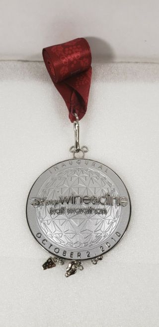 Disney Wine And Dine Half Marathon Medal 2010