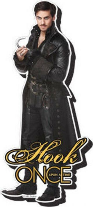 Once Upon A Time Tv Series Hook Figure Chunky 3 - D Die - Cut Magnet