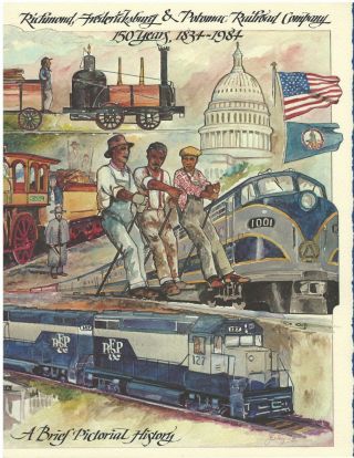Richmond,  Fredericksburg & Potomac Railroad Company Booklet
