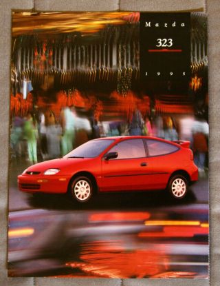 Mazda 323 1995 Dealer Brochure - French - Canadian Market