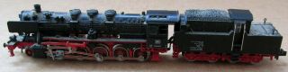 Vintage German Fleischmann Train Engine & Tender N Scale (db 050 058 - 7)