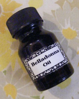 Belladonna Ritual Oil - Wicca,  Hoodoo,  Voodoo,  Santeria,  Gothic