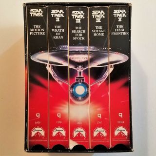 Star Trek The Movies 25th Anniversary Collector 