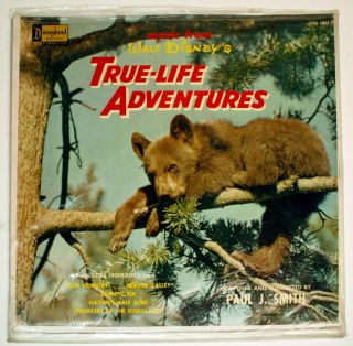 Disney True Life Adventures Lp - Disneyland Mono - 1960s - Krfx