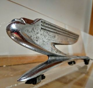 1935 36 Chevy Master Deluxe Hood Ornament Vintage Accessory Rat Rod
