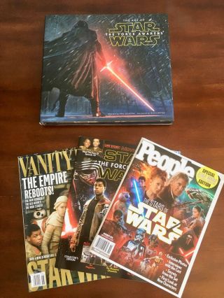 Star Wars The Force Awakens The Art Of Book With 3 Tfa Special Edition Magazines