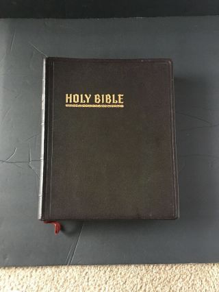 Standard Reference Bible - Blue Ribbon,  Red Letter Edition John A.  Hertel Co