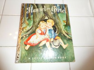 Hansel And Gretel,  A Little Golden Book,  1954 (vintage Eloise Wilkin)