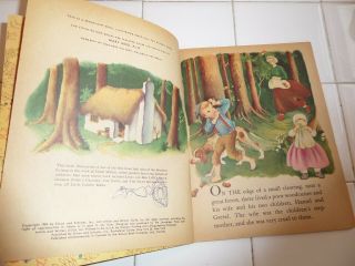 Hansel And Gretel,  A Little Golden Book,  1954 (VINTAGE Eloise Wilkin) 4