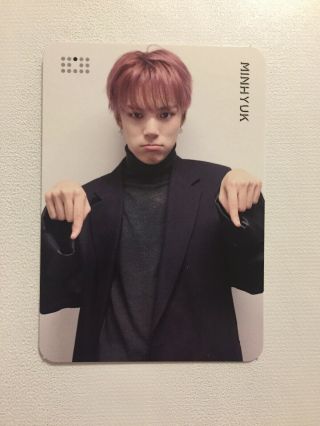 Minhyuk • Monsta X • Are You There Version 2 Official Photocard