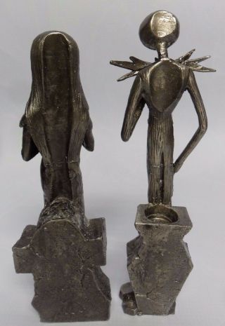 NECA - Jack and Sally Pewter Candle Holders - Nightmare Before Christmas 2